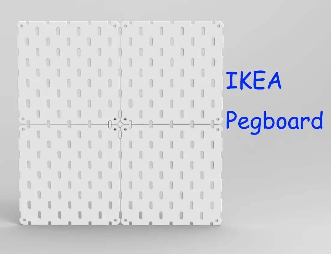 IKEA Skadis pegboard 宜家洞洞板 view 2