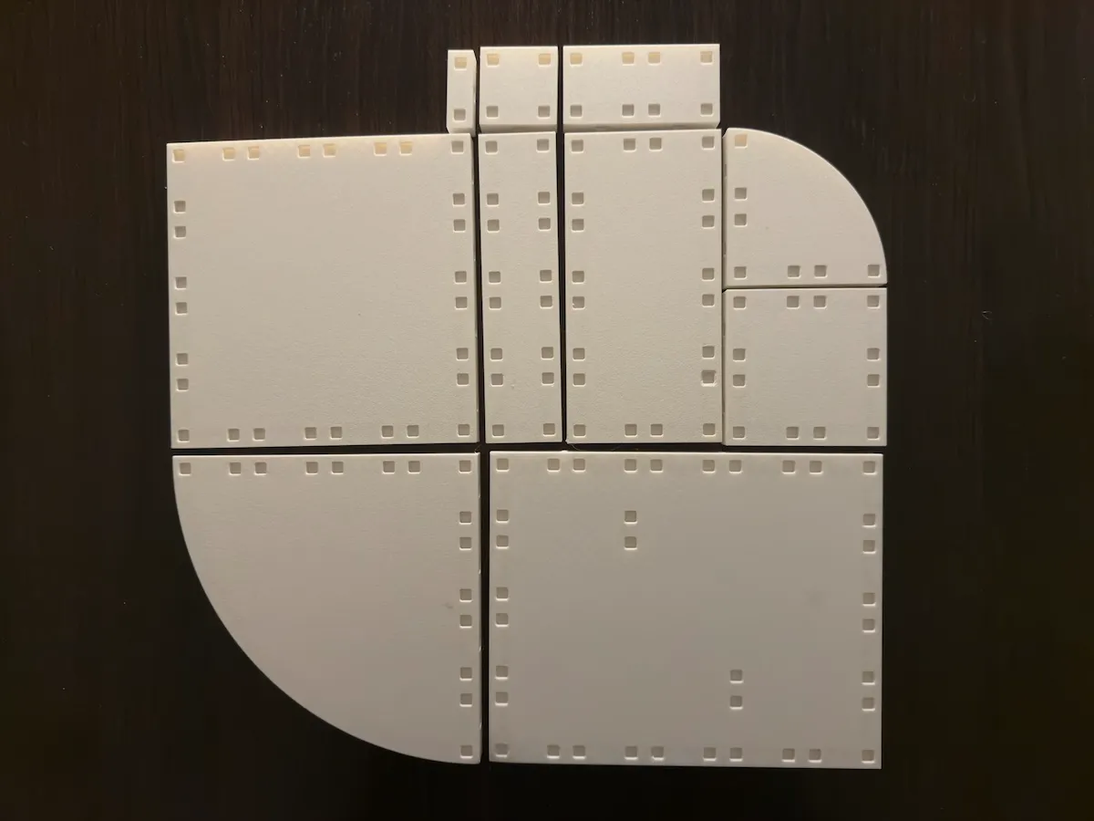 Plaques de base System X pour maison de poupée