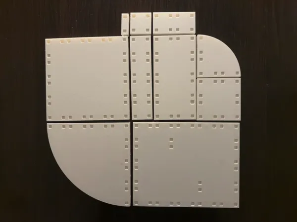 Plaques de base System X pour maison de poupée