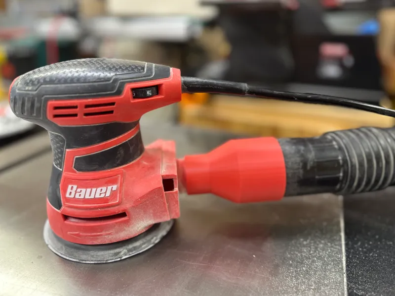Bauer Orbital Sander Vacuum Adapter