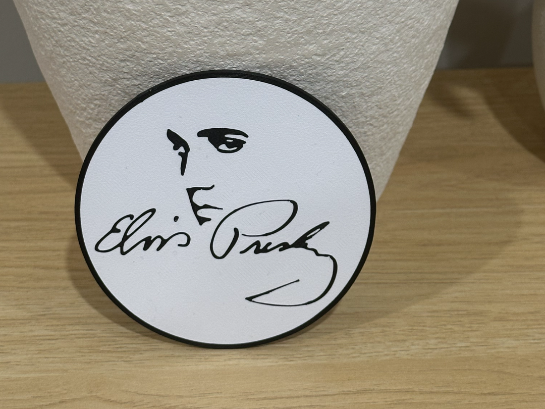 Elvis Coaster Set