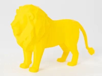 Low Poly Lion