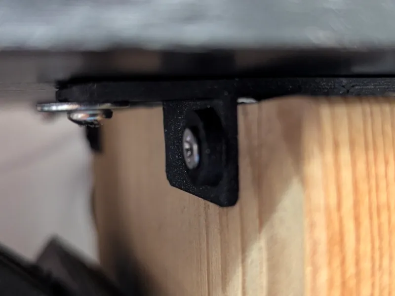 Chamfered washer