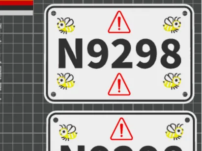 Beehive Registration Sign