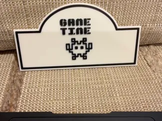 game time sign