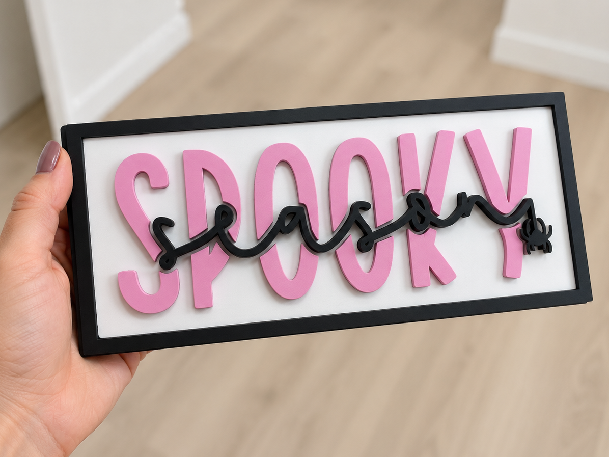 Spooky Season Halloween Sign - 1