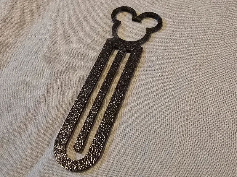 Mickey Mouse Head Bookmark