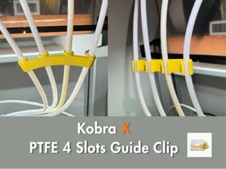 Anycubic Kobra X 4-Slots PTFE Guide Clip