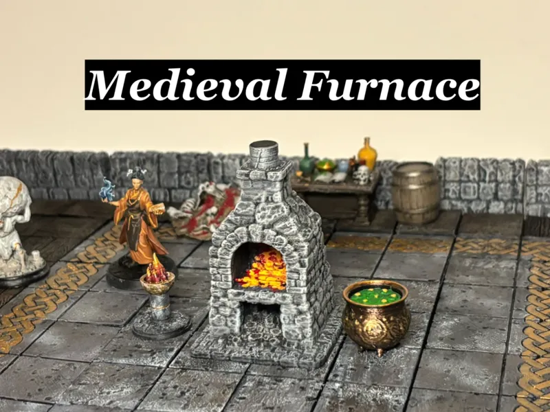 Medieval Blacksmith Furnace