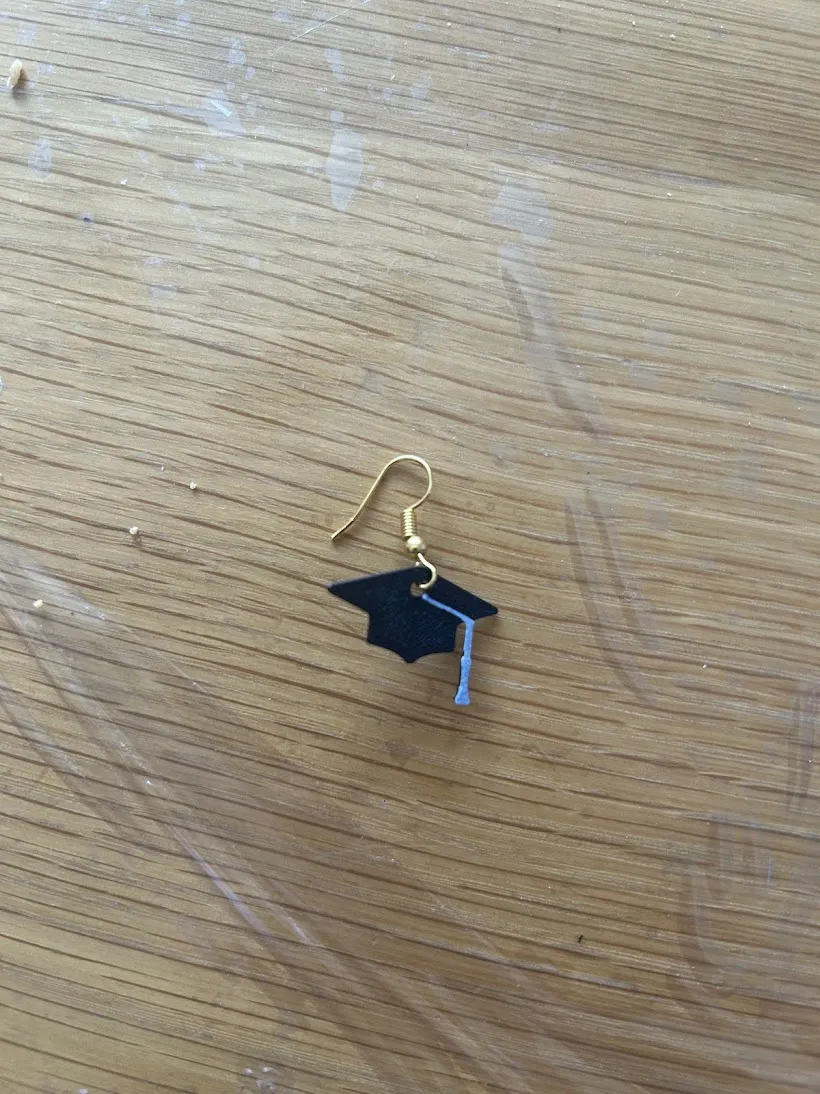 Graduation Earrings view 3