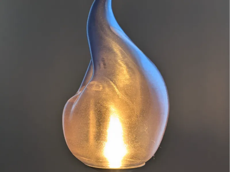 Ikea ÅSKMULLER Flame Lampshade