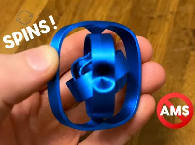 Air Fidget Spinner - Easy 3D Printable
