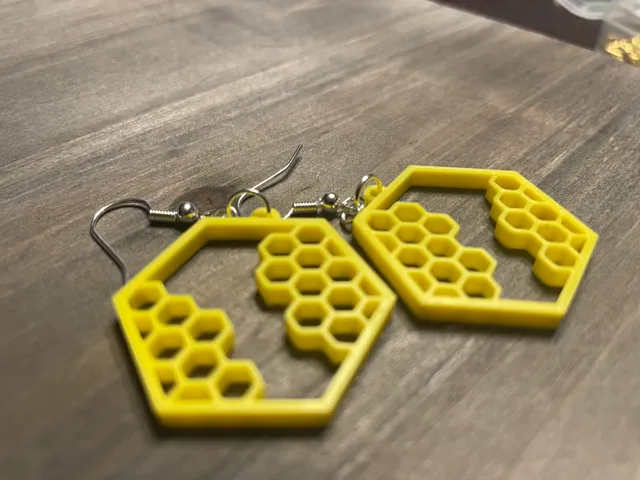 Honeycomb Earrings