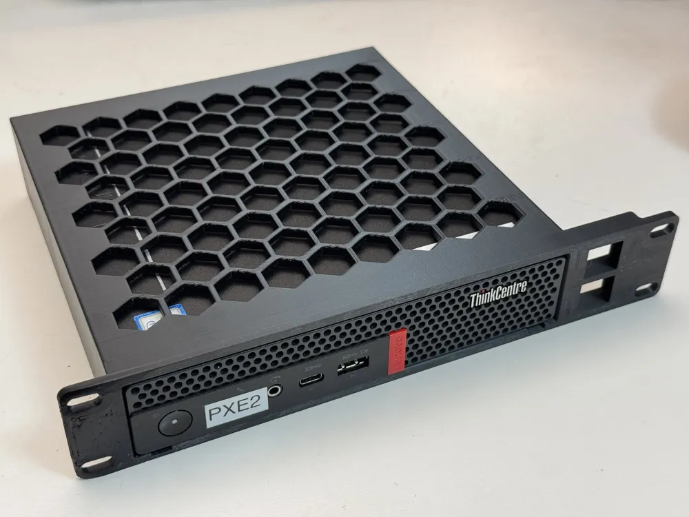 montage en rack 10 pouces pour lenovo tiny avec 2x keystone - Modèle d ...