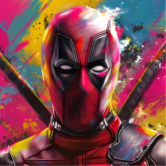 Deadpool Hueforge