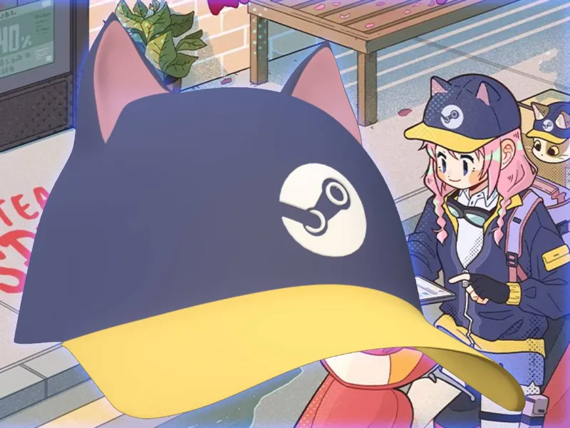 Steam Sale Girl Neko Hat