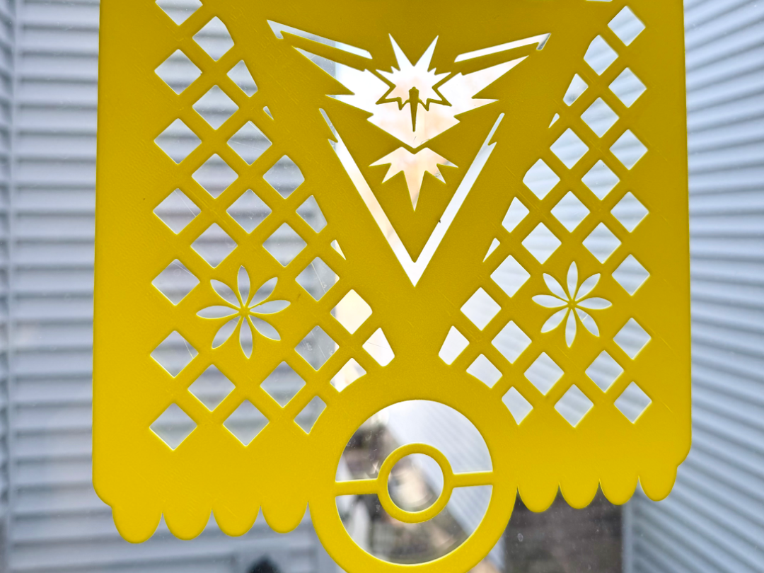 Pokemon Pennant 'Papel picado' Team Instinct