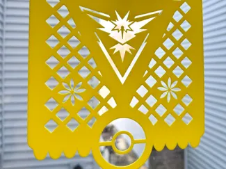 Pokemon Pennant 'Papel picado' Team Instinct