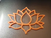Pochoir lotus — photo 2