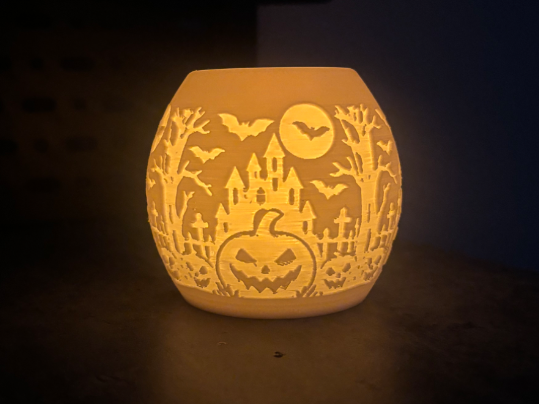 Halloween Tealight Theme 3D model
