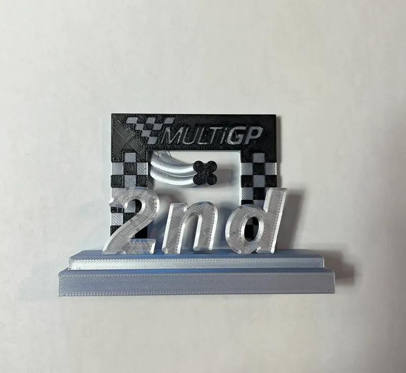 Drone Trophy 2nd Place MultiGP Customizable