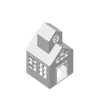 Town house type 3: 0.24mm layer, 2 walls, 30% lightning infill