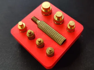 Gridfinity - Heat Insert Tip Organizer