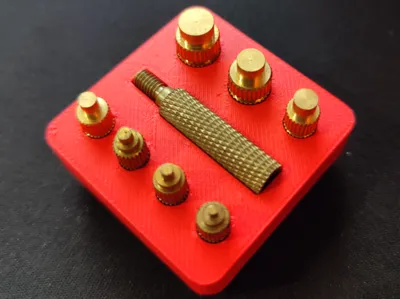 Gridfinity - Heat Insert Tip Organizer