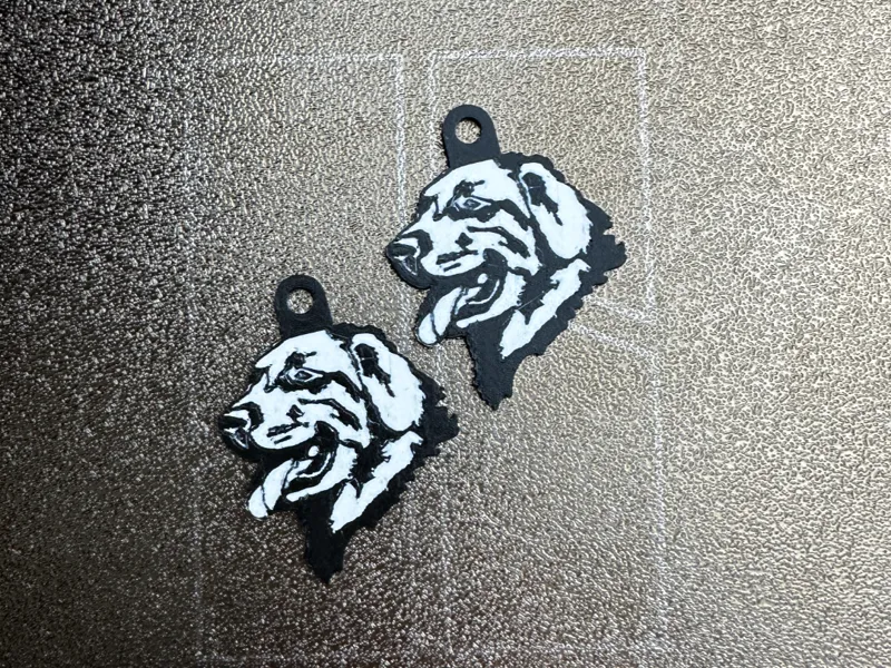Retriever keychain