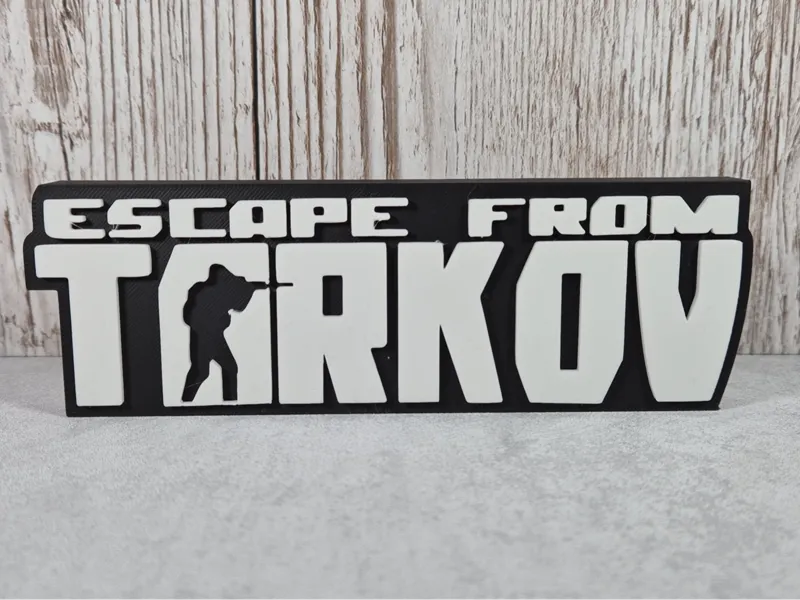 Tarkov Desk Sign – Escape from Tarkov Logo