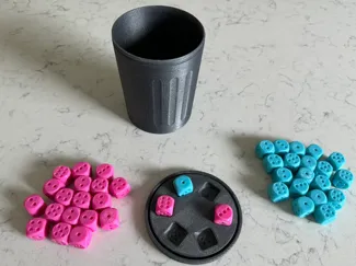 Trash Can Dice Game