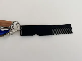 FURKEY V1(keychain beard/hair comb)-PRINT IN PLACE