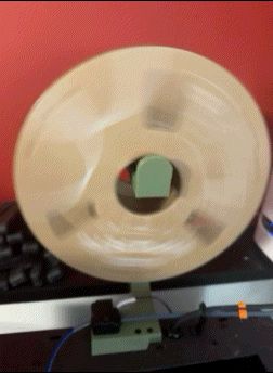 V2 Flashforge 5M SpoolHolder + 3d Printed Bearings