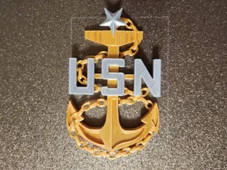 US NAVY SENIOR CHIEF (SCPO) Anchor