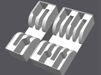 Silverware Holder Gridfinity Parameterized