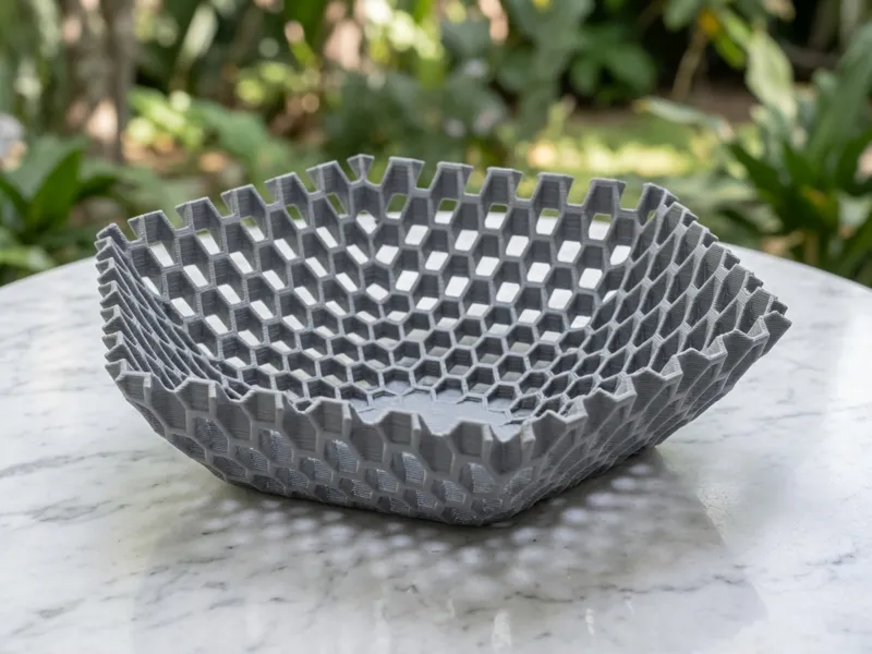 Hexagonal Lattice Bowl