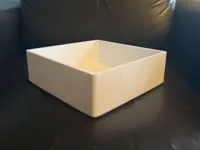 0.24mm layer, 6 walls, 25% infill, 230mmx230mmx75mm