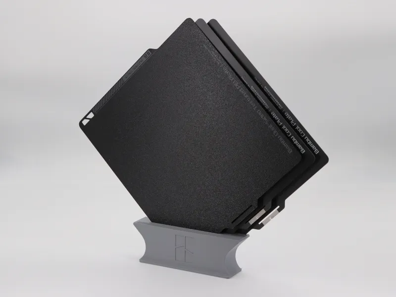 Compact Bambu Lab Plate Holder
