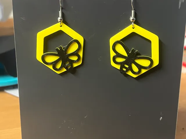 bee earrings
