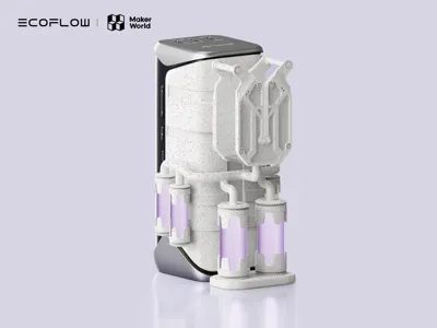 EcoFlow RAPID Pro X Power Bank Case - Space Walker