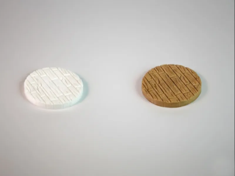 Wooden Base (25mm) with 6x2mm Magnet Slot