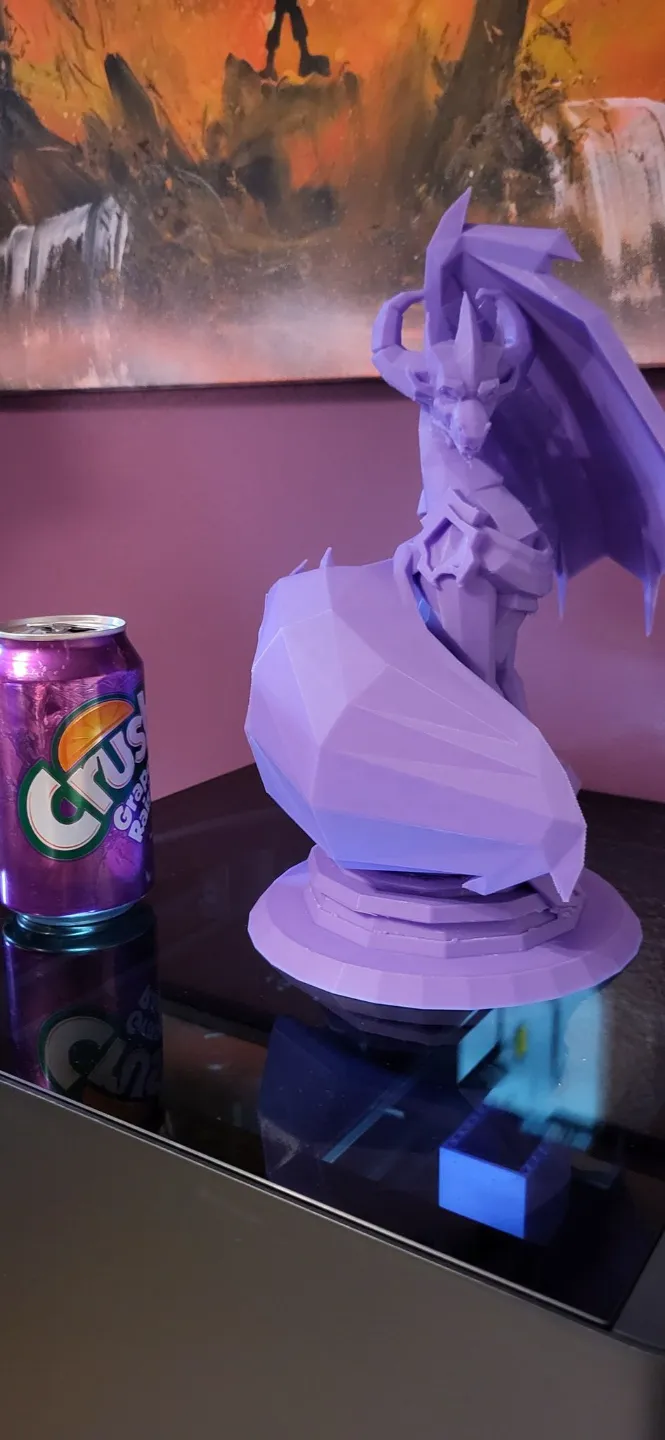 Spyro - Malefor Statue from the Legend of Spyro
