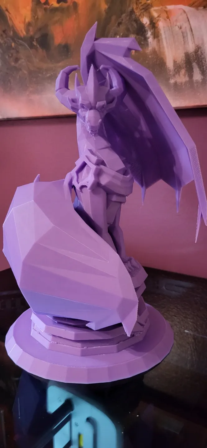 Spyro - Malefor Statue from the Legend of Spyro Remixed by Canadian Guy Eh - MakerWorld