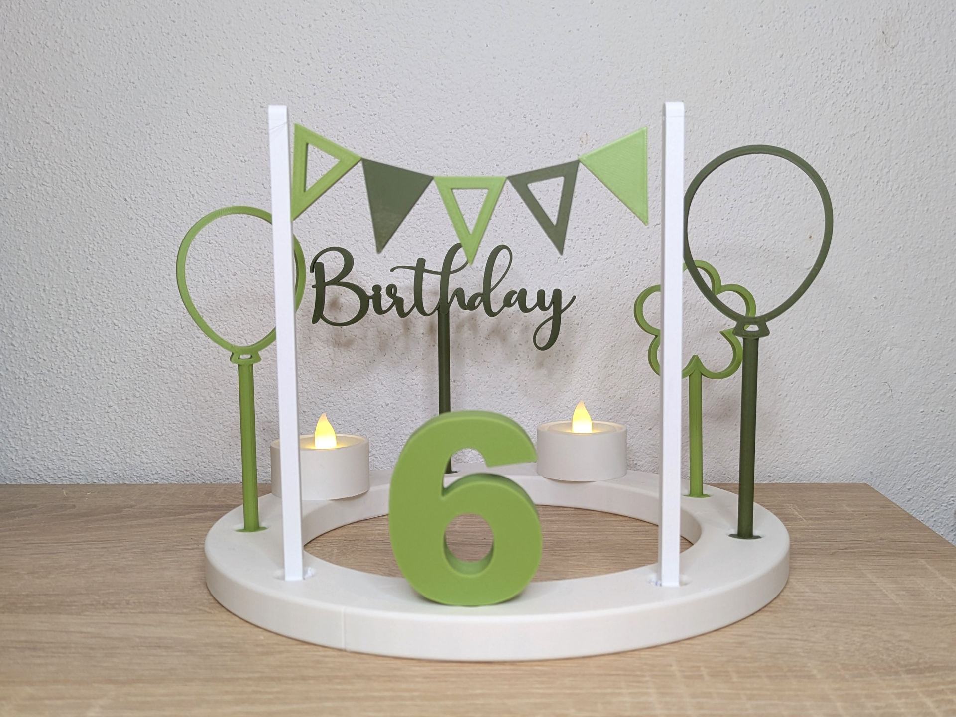Birthdayring/Geburtstagsring mit div. Einsätzen