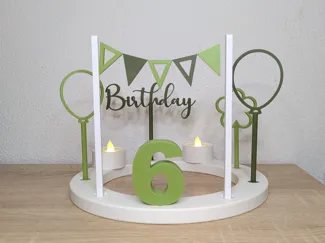 Birthdayring/Geburtstagsring mit div. Einsätzen