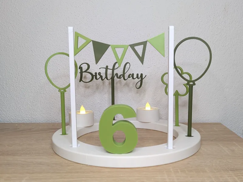 Birthdayring/Geburtstagsring mit div. Einsätzen