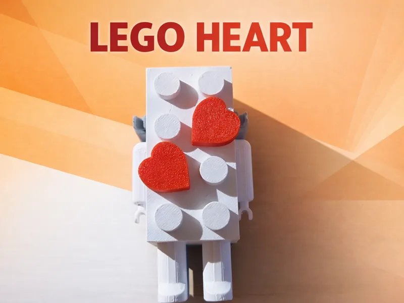 Cuore per mattoncini 