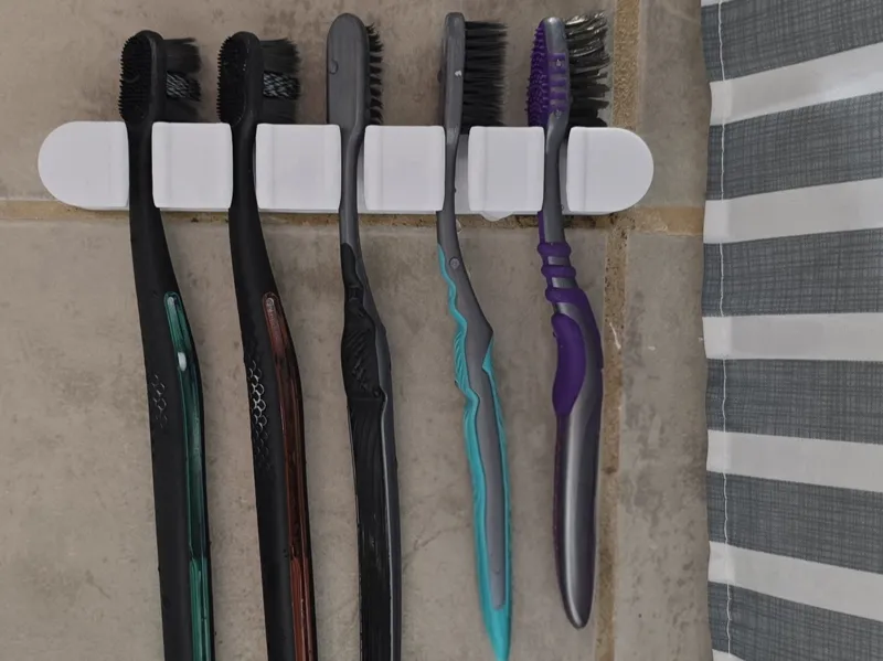 Wall-Mounted Toothbrush Holder