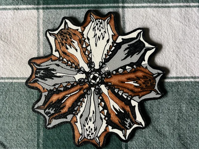 Horse herd coaster/decoration