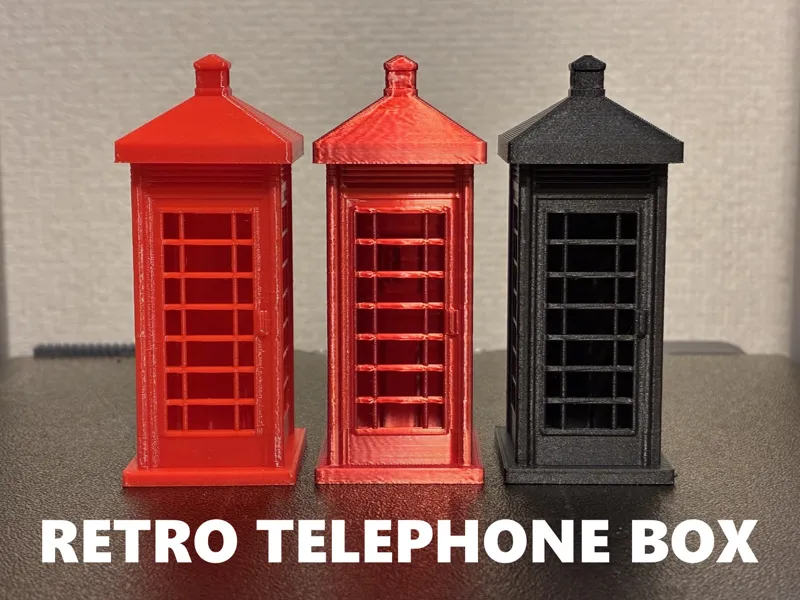 Retro Telephone Box / Booth (NTE)
